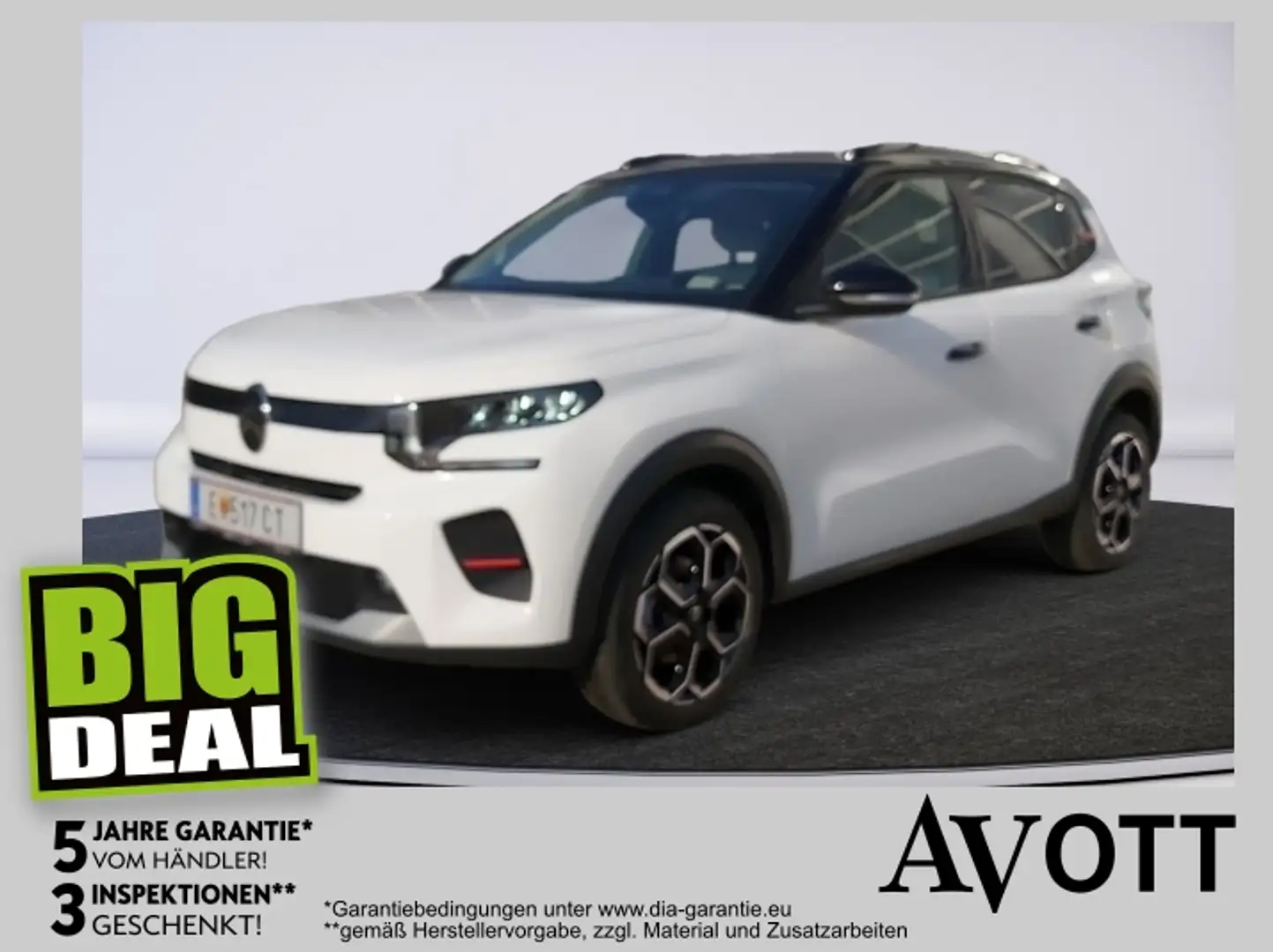 Citroen C3 Turbo 100 Max Weiß - 1