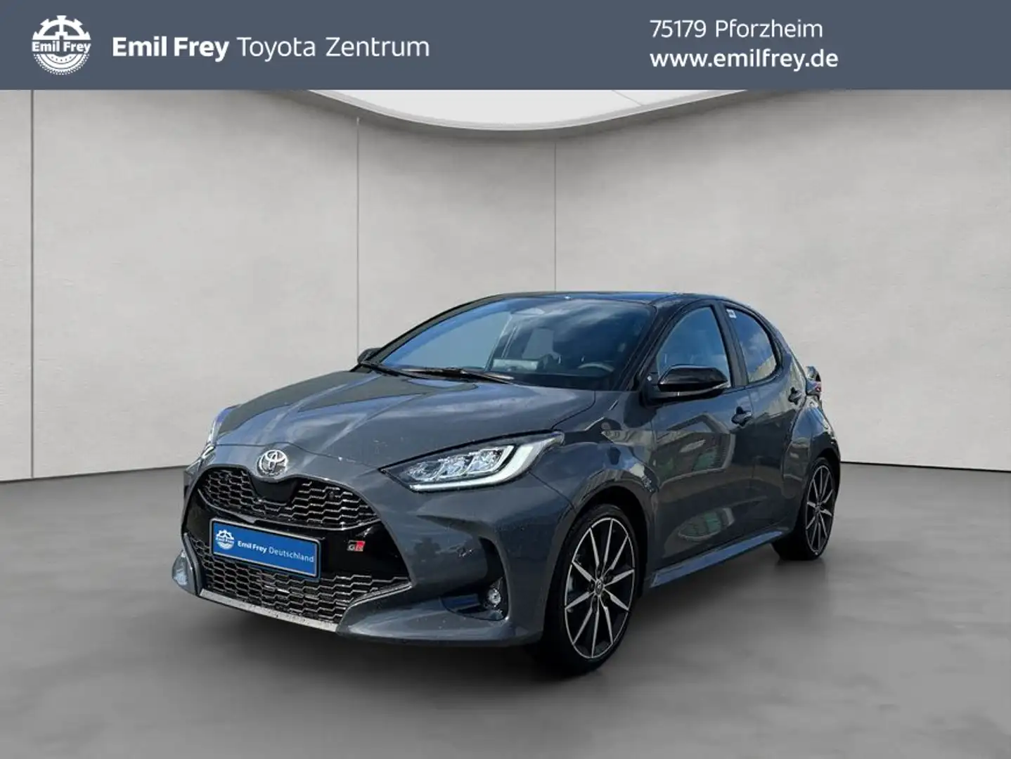 Toyota Yaris Hybrid 130 1.5 VVT-i GR SPORT Infotainment Gris - 1