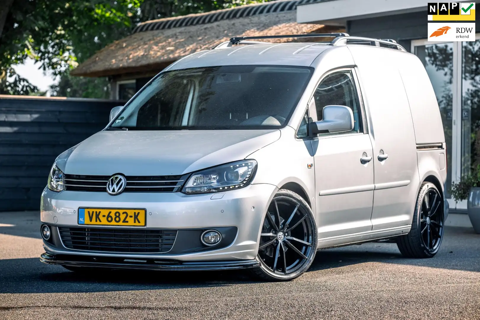 Volkswagen Caddy 1.6 TDI Automaat I Marge I 19 Inch I Climate I Cru Grijs - 1