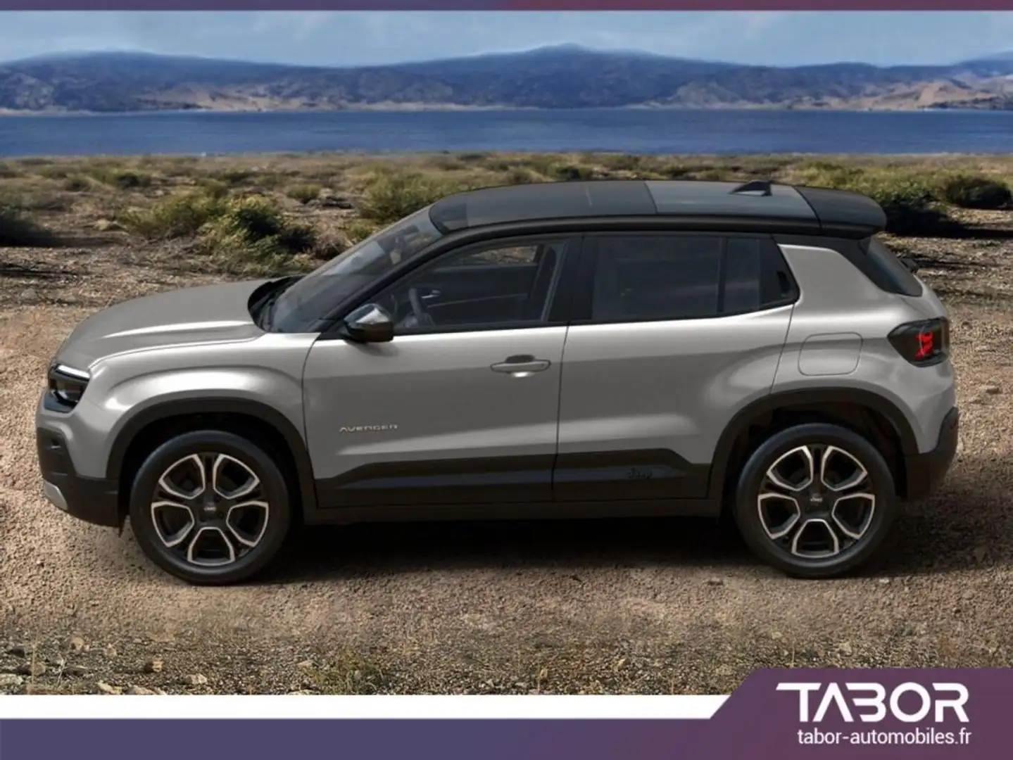 Jeep Avenger 1.2 GSE 100 Summit cuir pano GPS Gris - 2