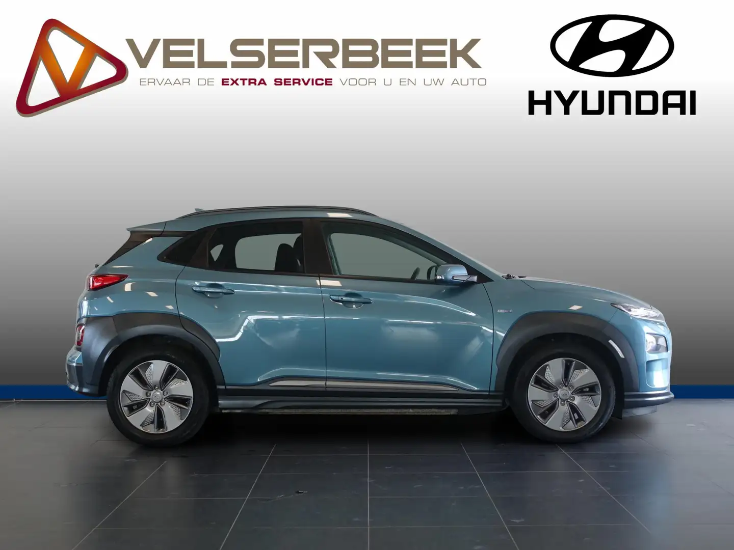 Hyundai KONA EV Fashion 64 kWh * Trekhaak / Carplay * Blau - 2