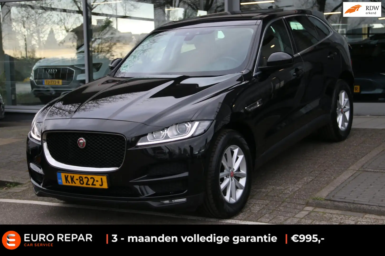 Jaguar F-Pace 2.0 Portfolio AWD 20d PANO-DAK NL-AUTO NAP! Noir - 1
