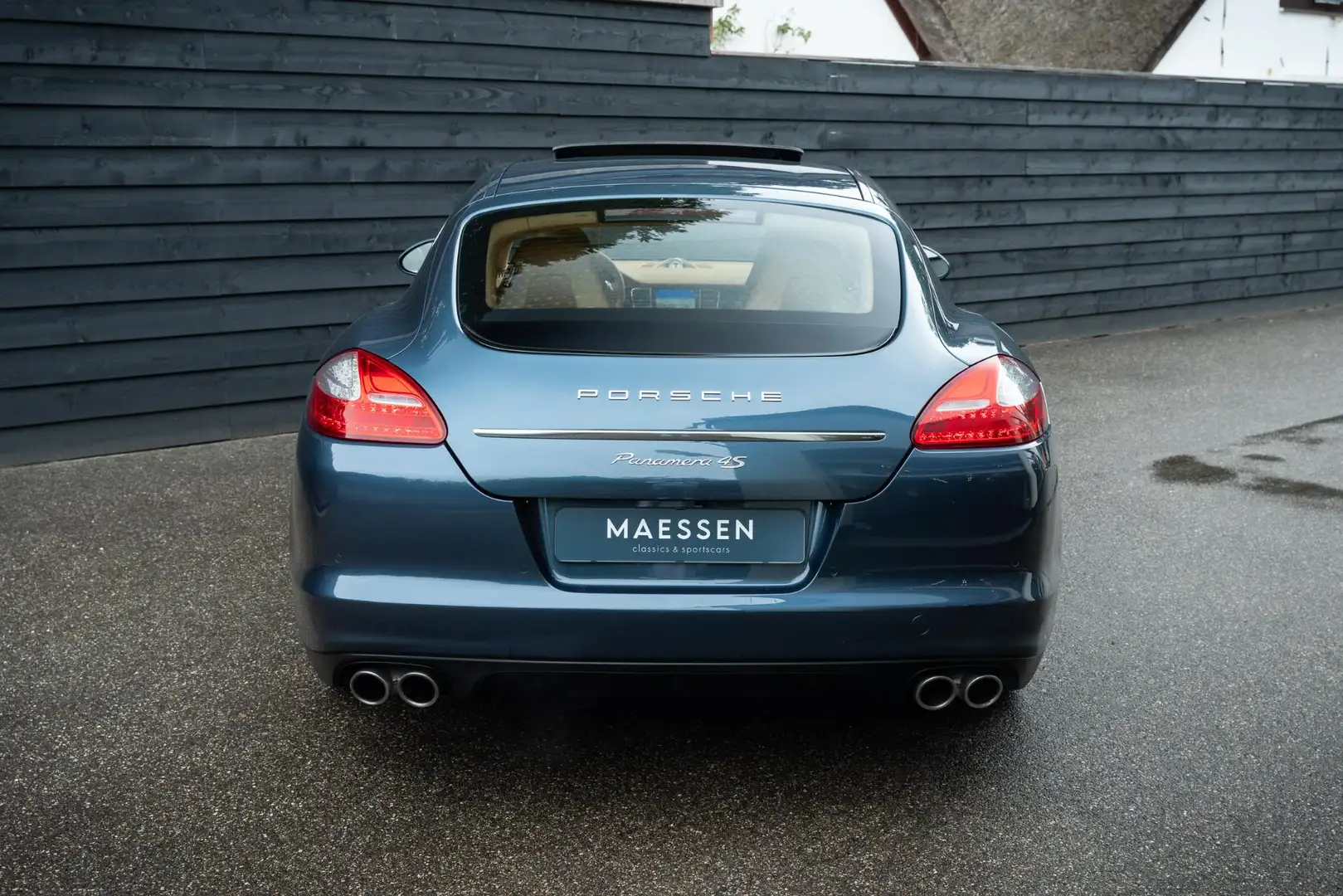 Porsche Panamera 4.8 4S Youngtimer - Een eigenaar - Porsche onderho Blauw - 2