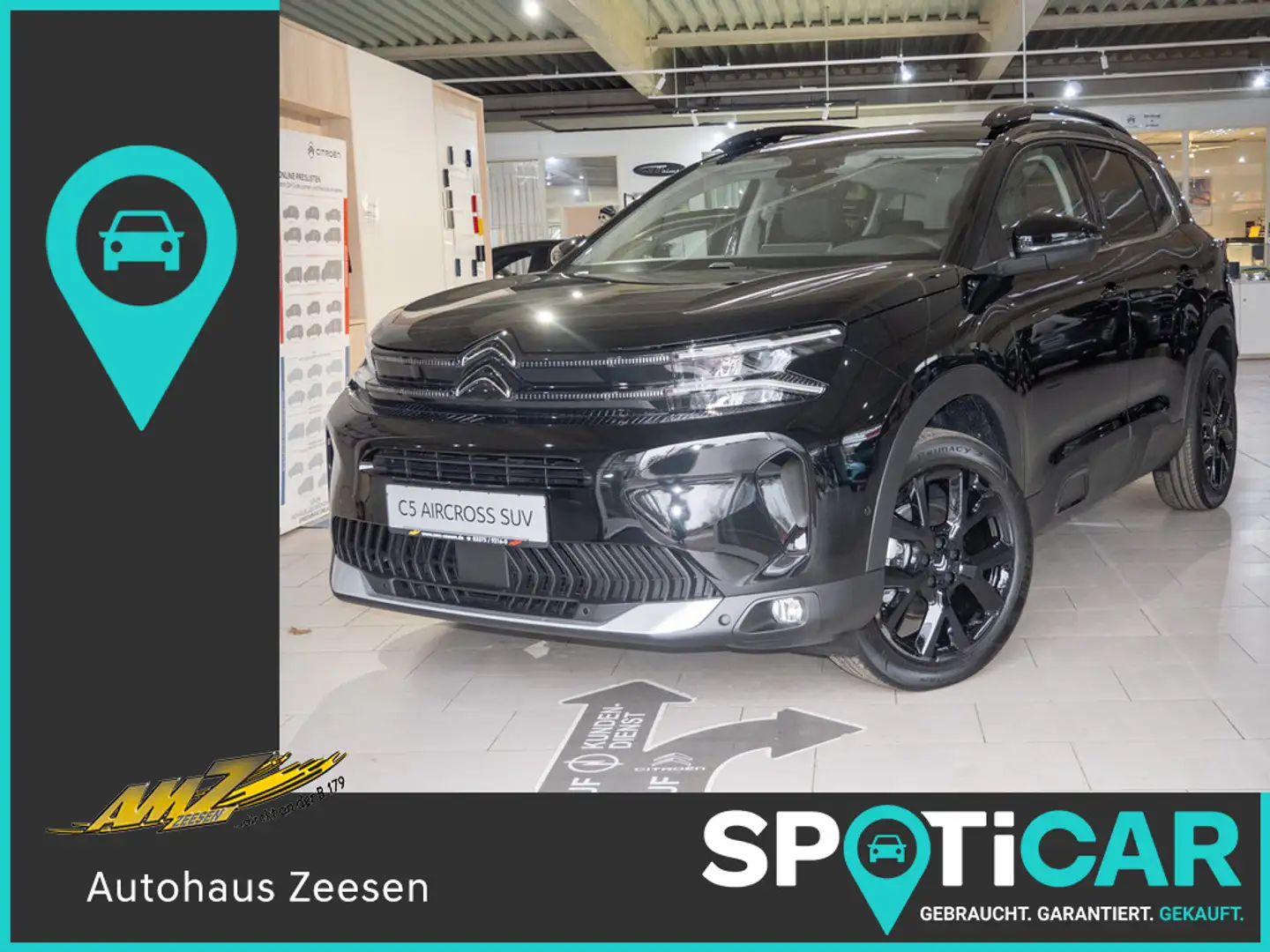 Citroen C5 Aircross BlueHDi 130 Max SHZ NAVI ACC LED Černá - 1