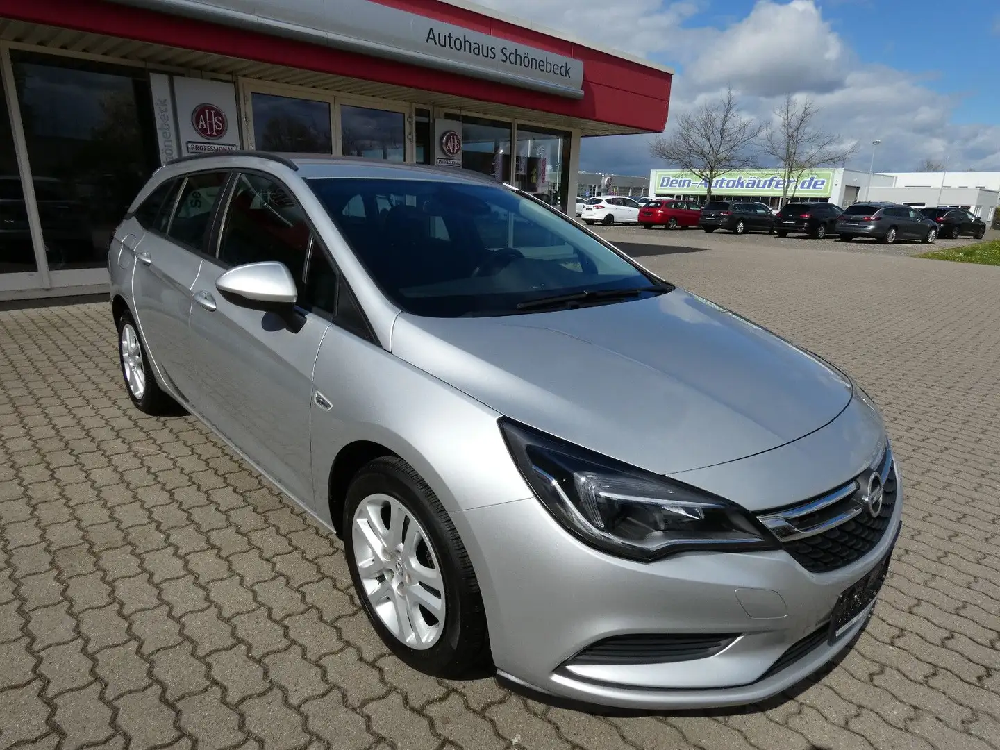 Opel Astra K Sports Tourer Standheizung Tempomat AAC Silber - 1