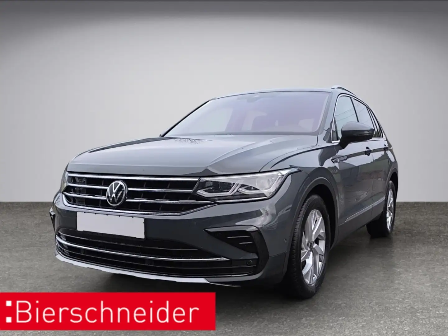 Volkswagen Tiguan 2.0 TDI DSG 4Mot. Elegance PANO MATRIX AHK Grau - 1
