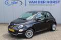 Fiat 500 1.0-70pk Mild-Hybrid "Lounge". Erg mooie Fiat 500 Zwart - thumbnail 1