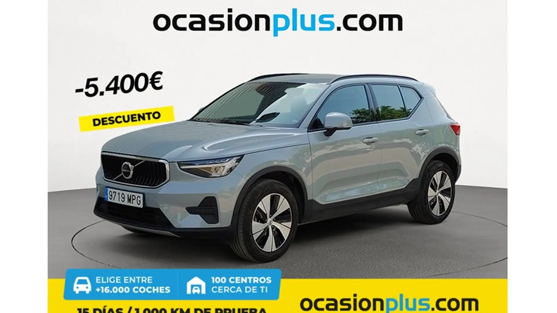 Volvo XC40 T2 Essential Aut. Gris - 1