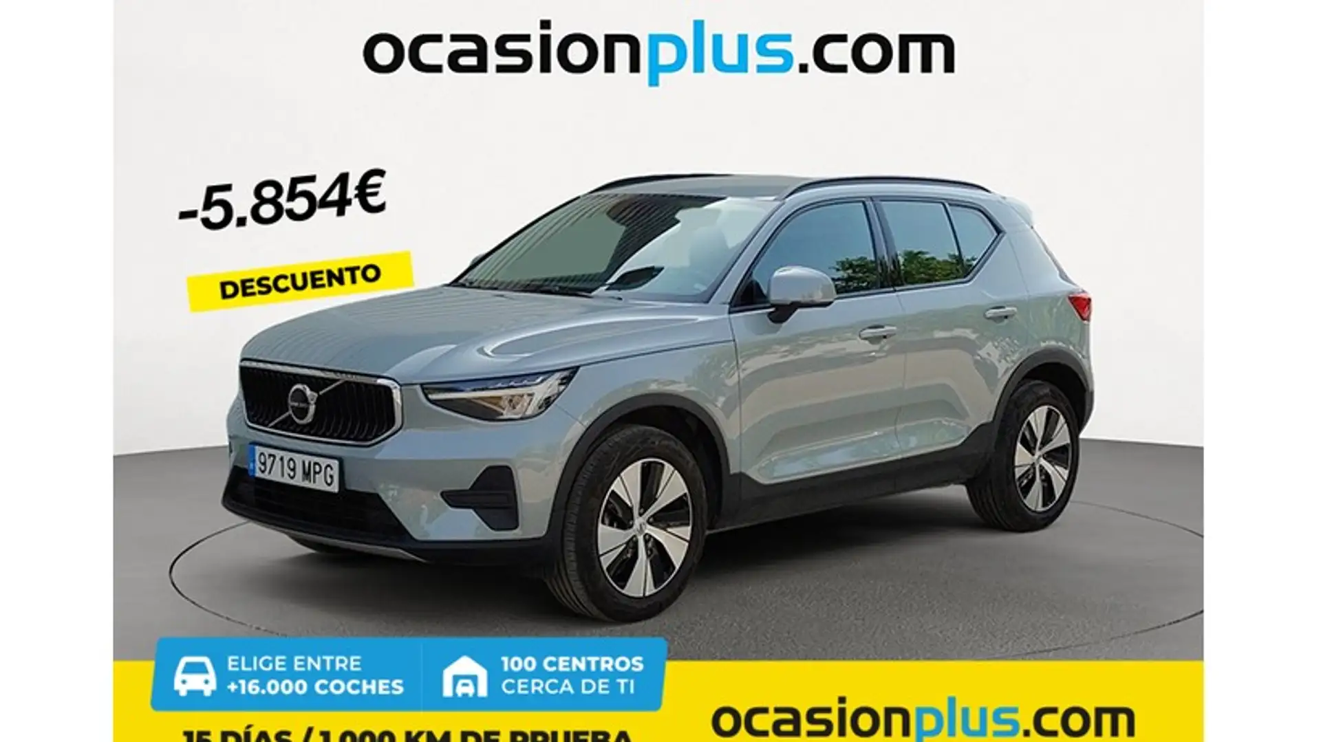 Volvo XC40 T2 Essential Aut. Gris - 1