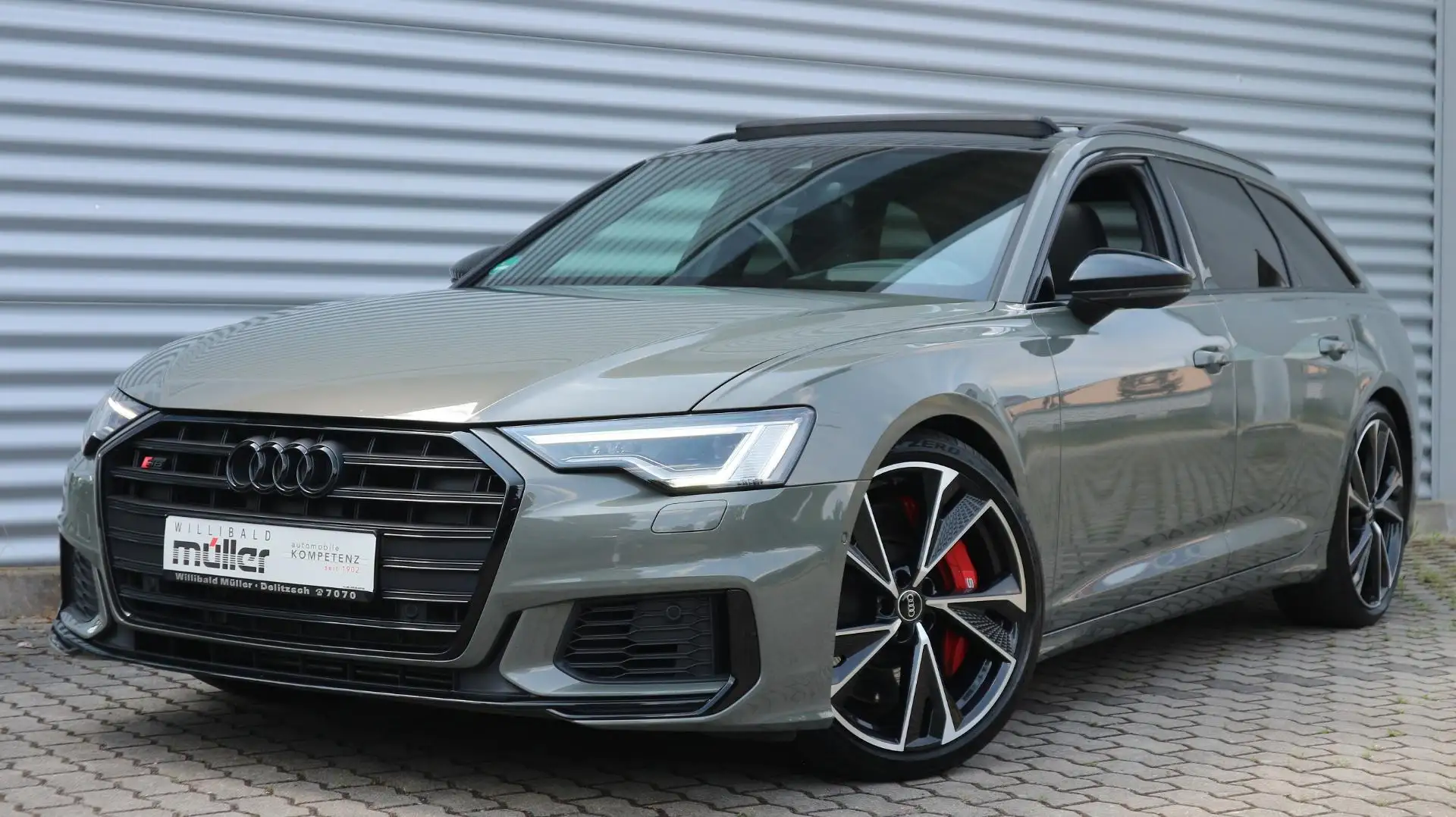 Audi S6 Avant Gris - 1