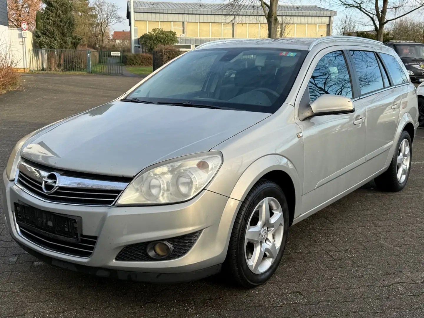 Opel Astra H Caravan Edition*KLIMAAUTO*TOP GEPFLEGT* Gris - 1