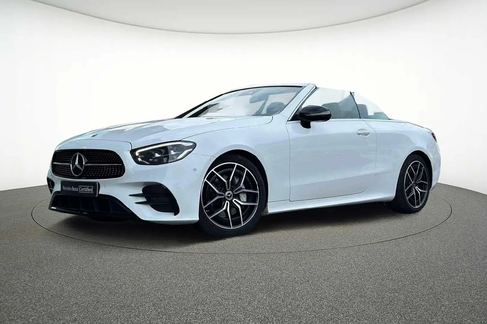 Mercedes-Benz E 220 d Cabrio Blanc - 1