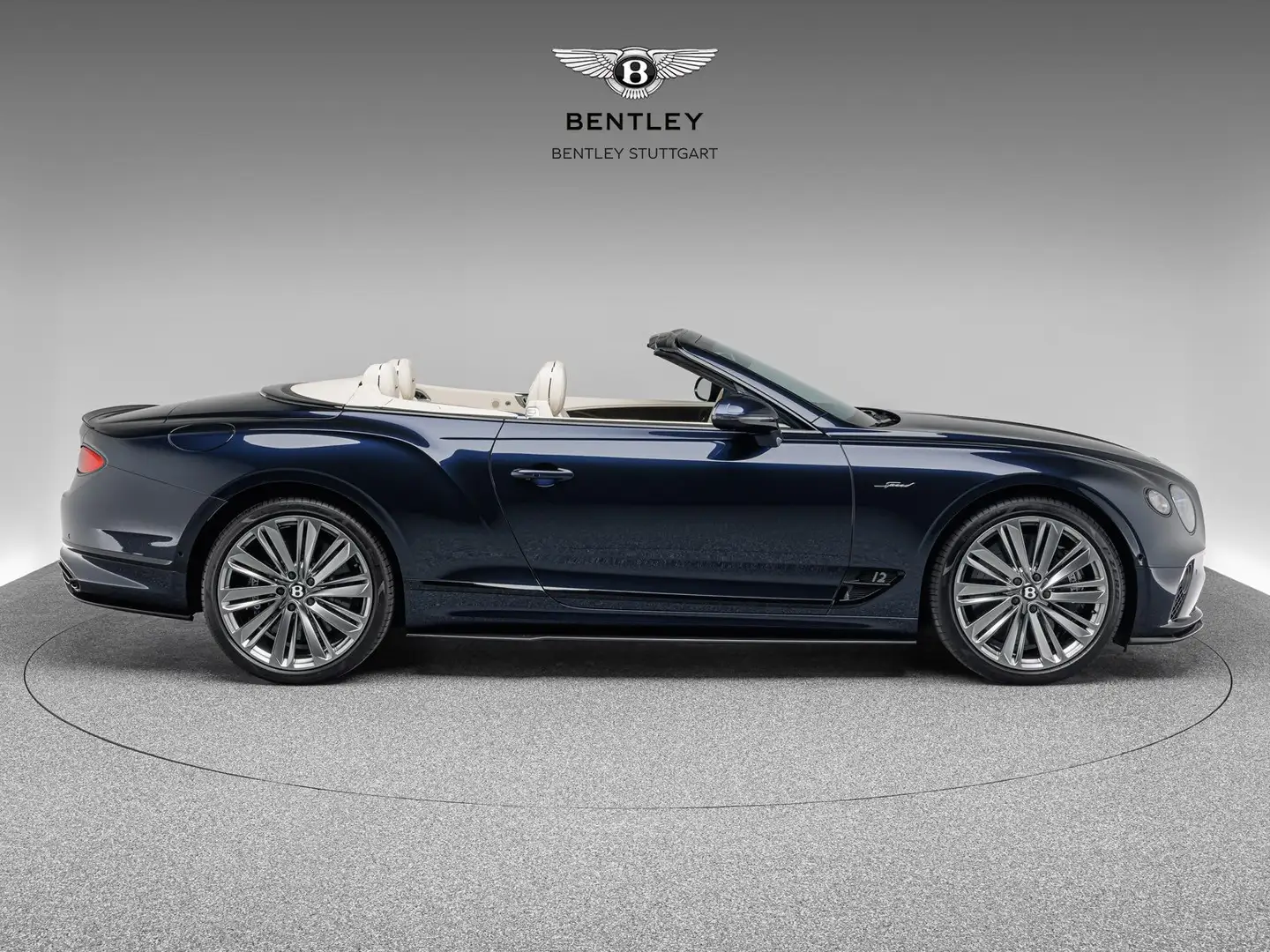 Bentley Continental GTC Speed W12 Blau - 2