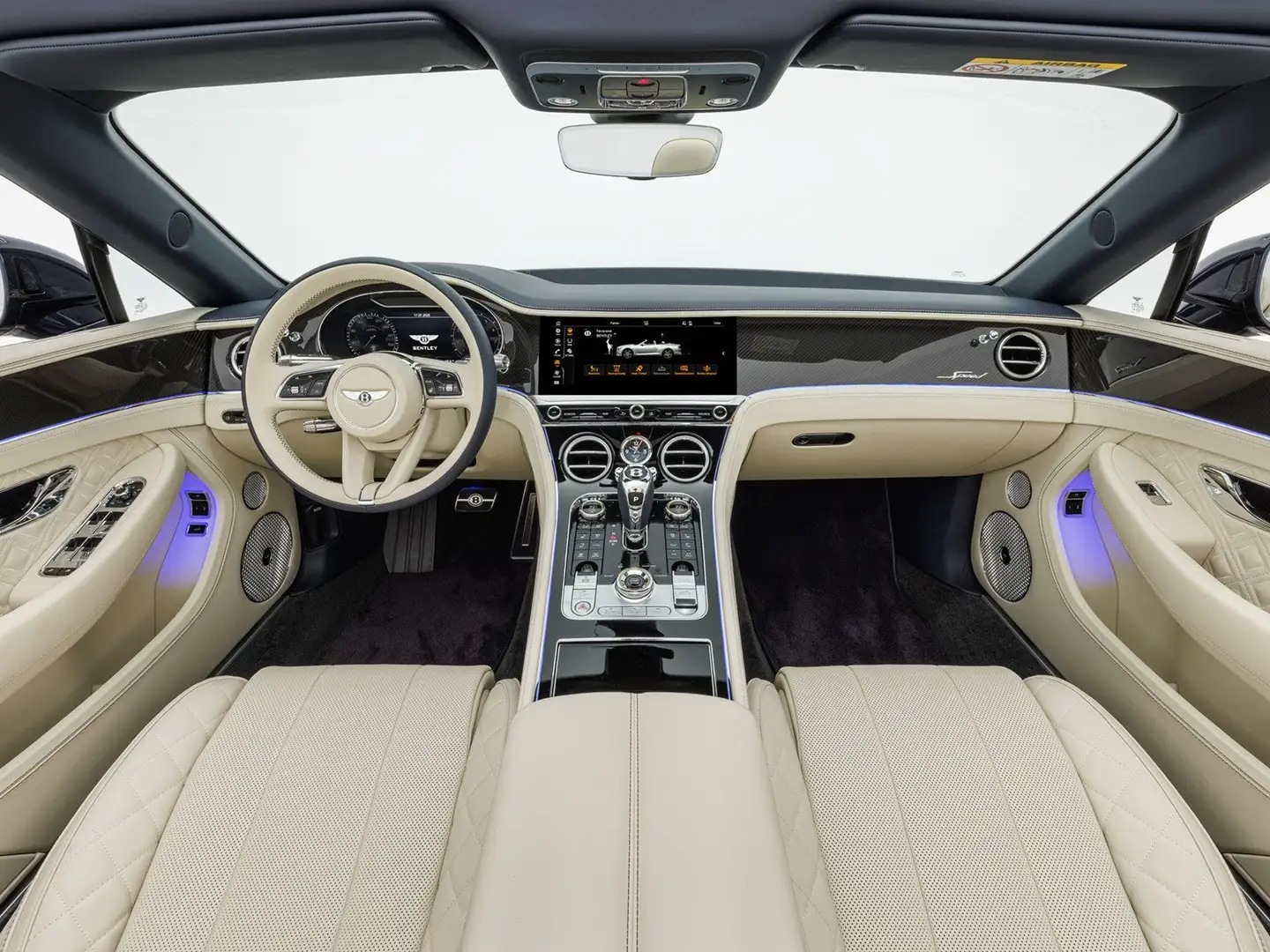 Bentley Continental GTC Speed W12 Blauw - 2
