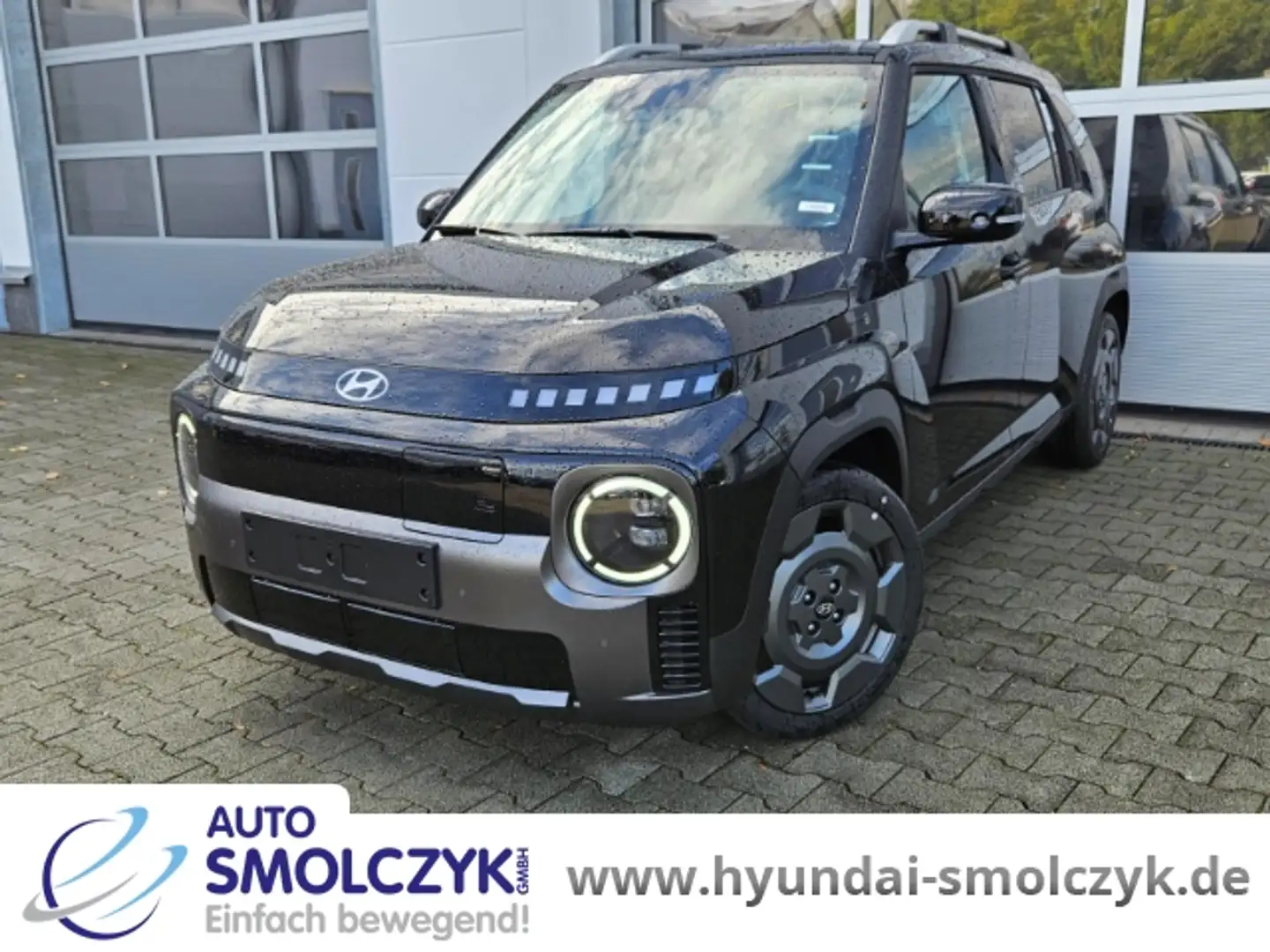 Hyundai Inster Cross 49kWh WÄRMEPUMPE+V2L SOFORT VERFÜGBAR Schwarz - 1