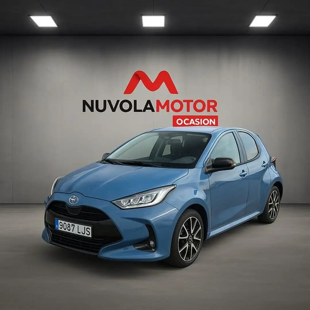 Toyota Yaris 120H 1.5 Style Azul - 1