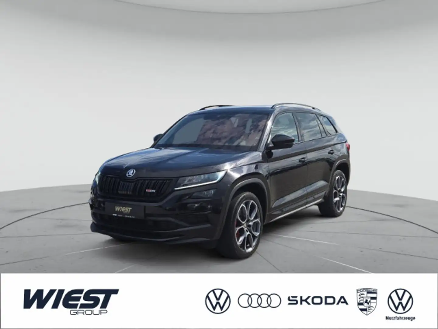 Skoda Kodiaq RS 2.0 TDI 4x4 DSG, 7-SITZE/CANTON/AHK/KA Schwarz - 1