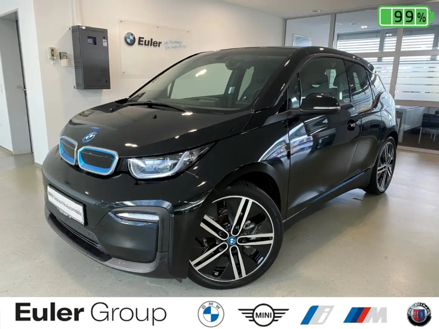 BMW i3 120Ah Navi Leder Digitales Cockpit LED Klimaautom Noir - 1