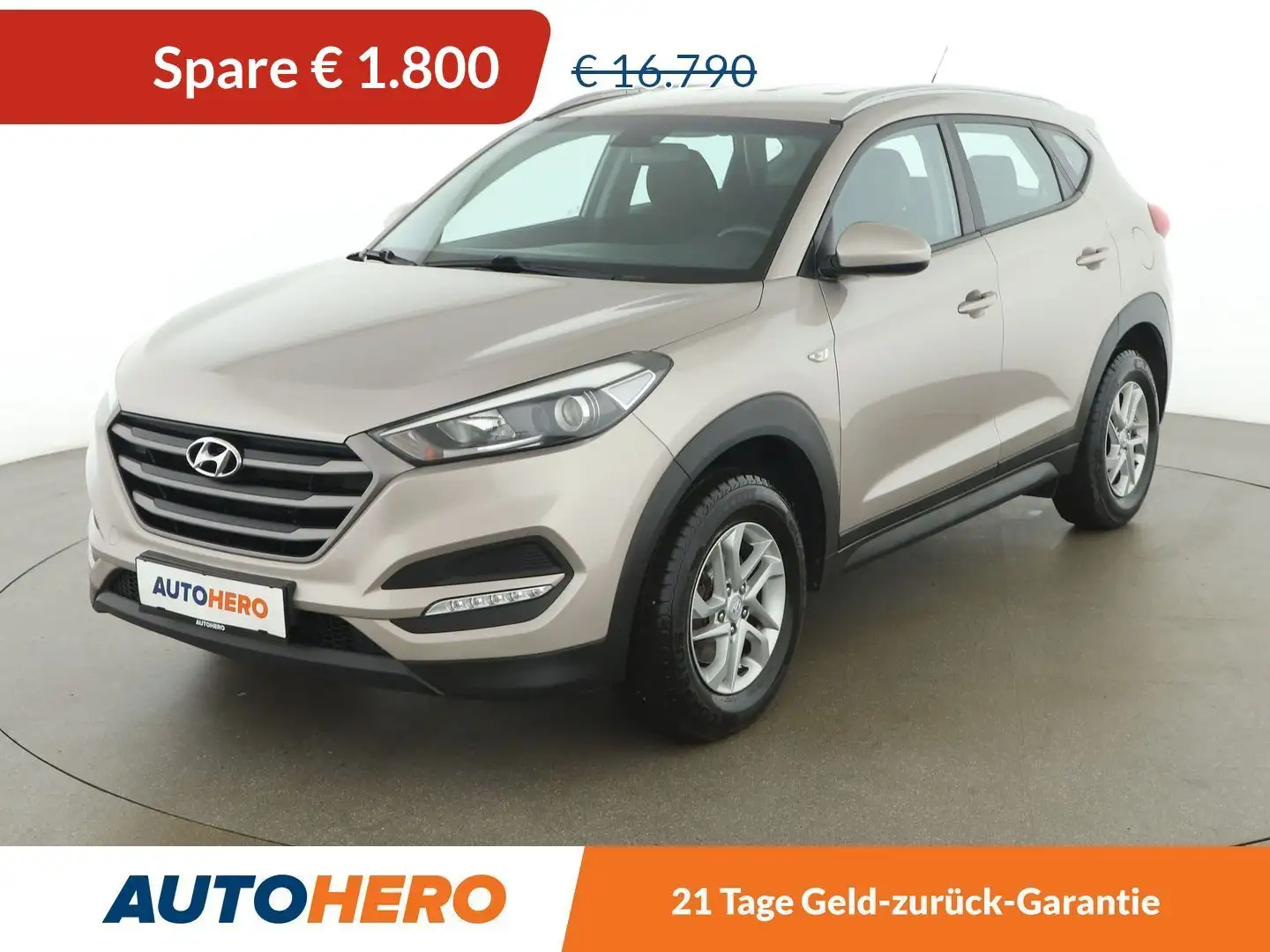 Hyundai TUCSON 1.6 Comfort 2WD *TEMPO*SHZ*BT* Wit - 1