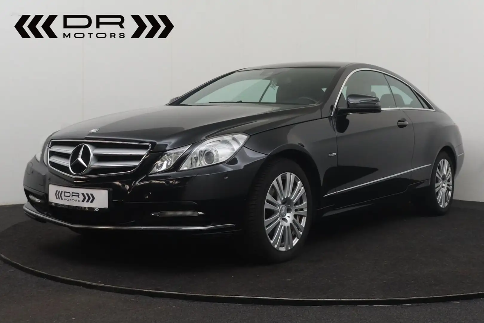 Mercedes-Benz E 200 CGI  Aut. COUPE - NAVI - LEDER Zwart - 1