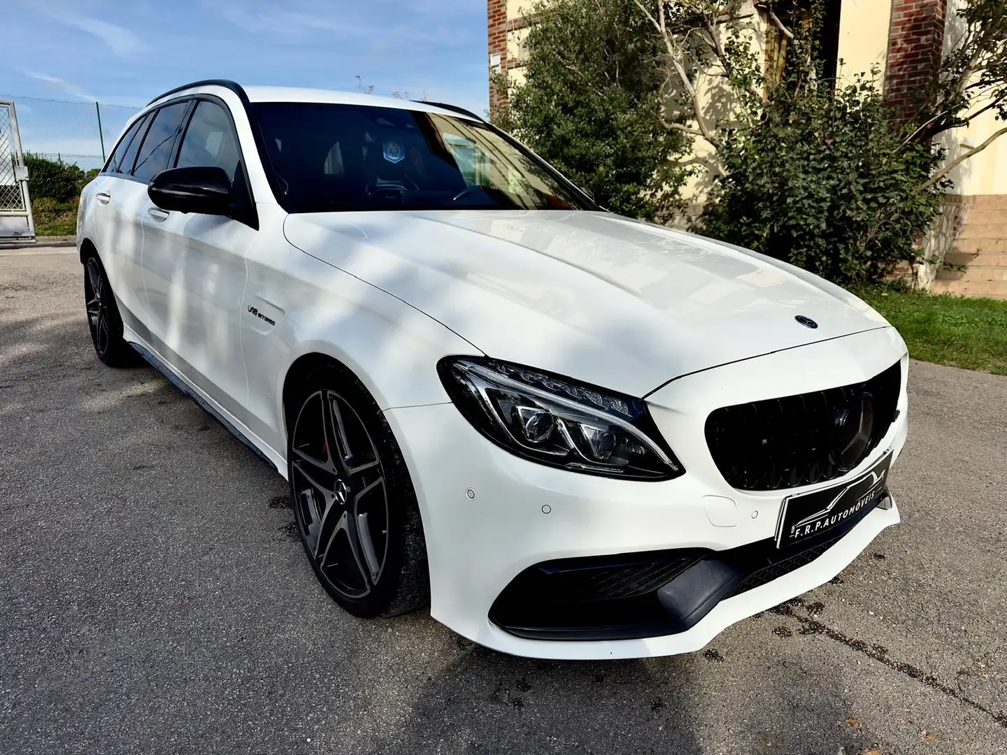 Mercedes-Benz C 63 AMG BREAK C 63 S Blanc - 1