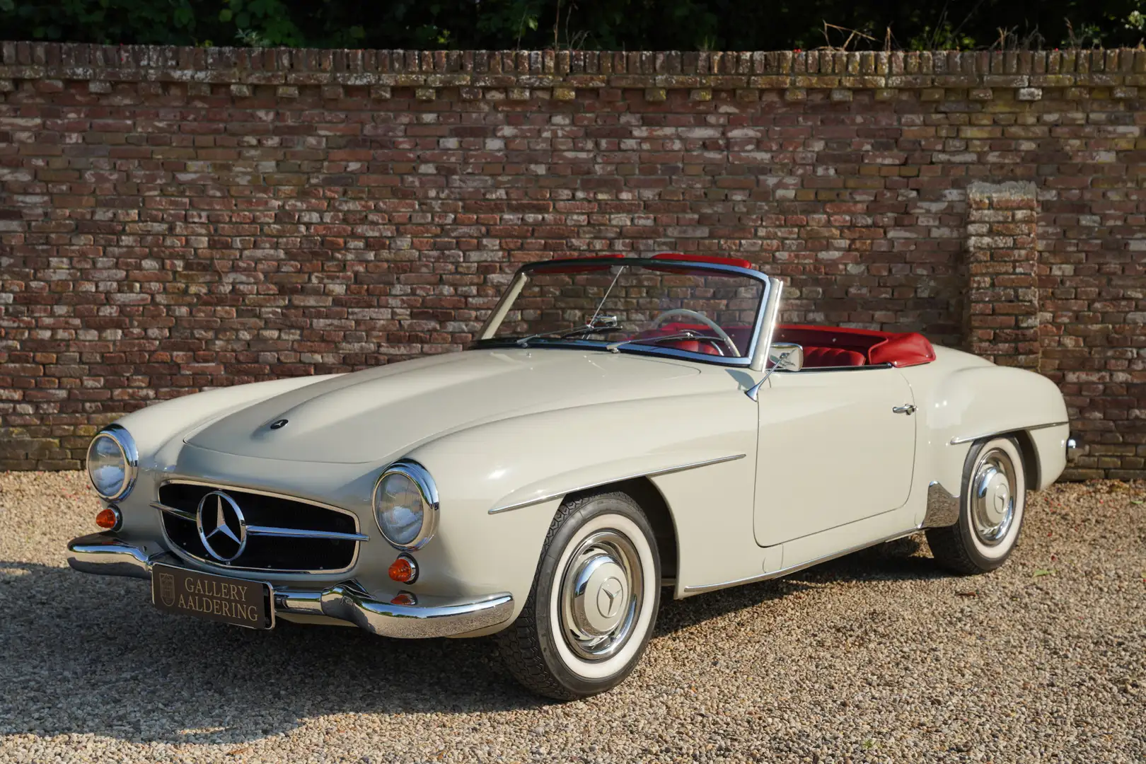 Mercedes-Benz 190 SL "Weiß­grau über Rot" "Nut&bolt" restored - Mult Gris - 1