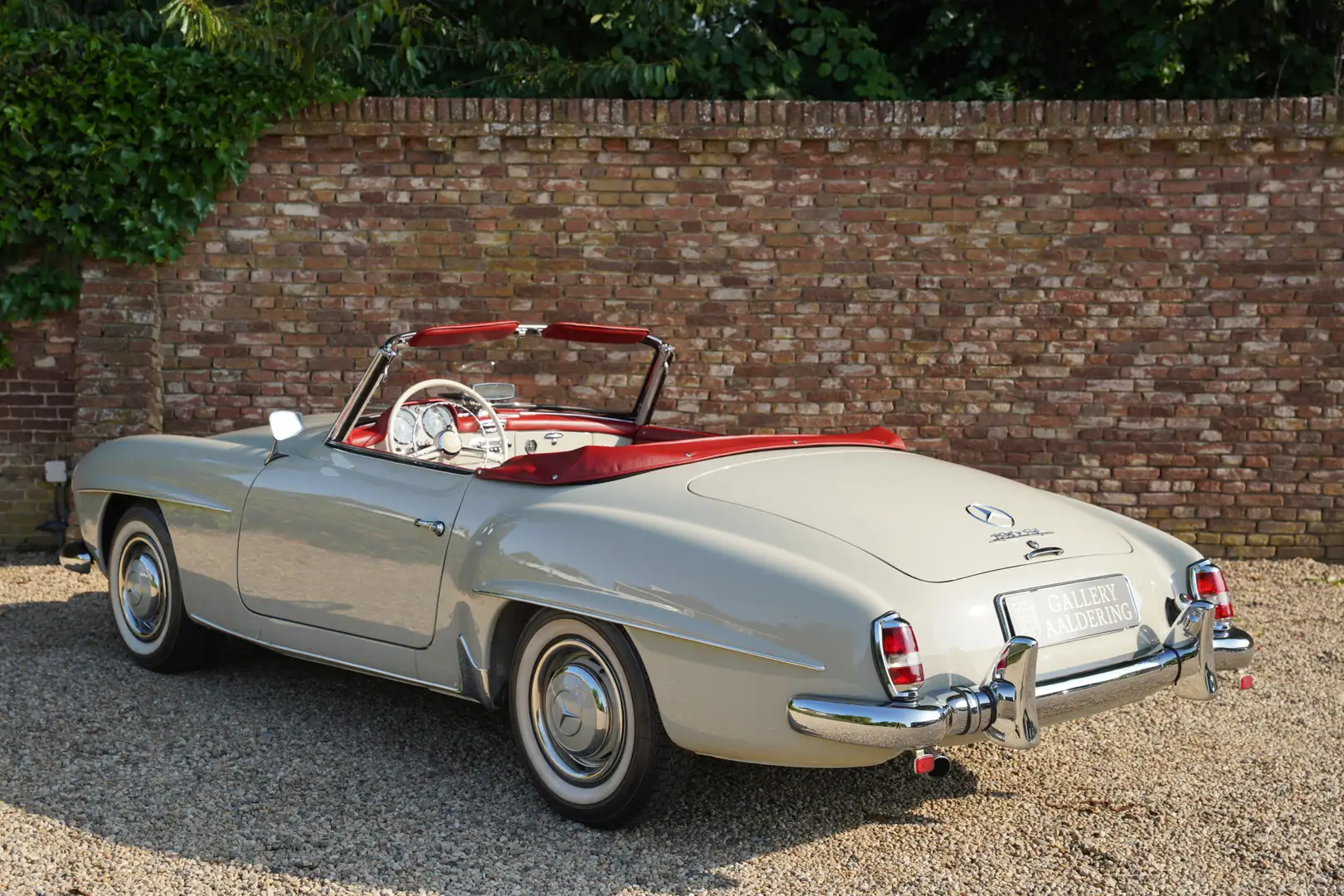 Mercedes-Benz 190 SL "Weiß­grau über Rot" "Nut&bolt" restored - Mult Gris - 2