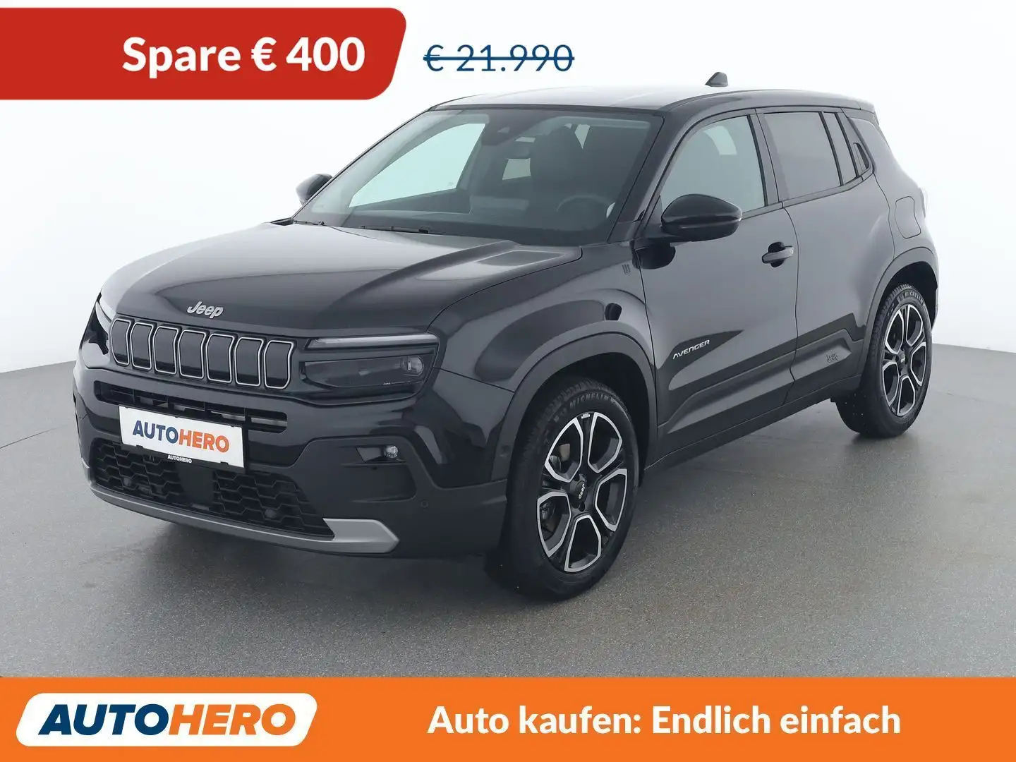 Jeep Avenger 1.2 T-GDI Summit Schwarz - 1