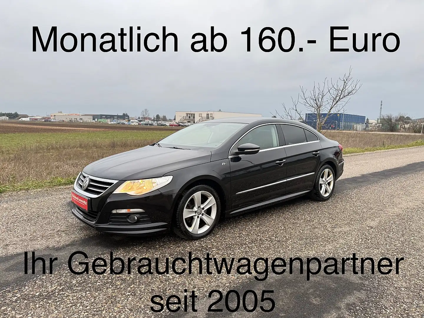 Volkswagen Passat CC 2,0 TDI DPF DSG **R-LINE** Noir - 1