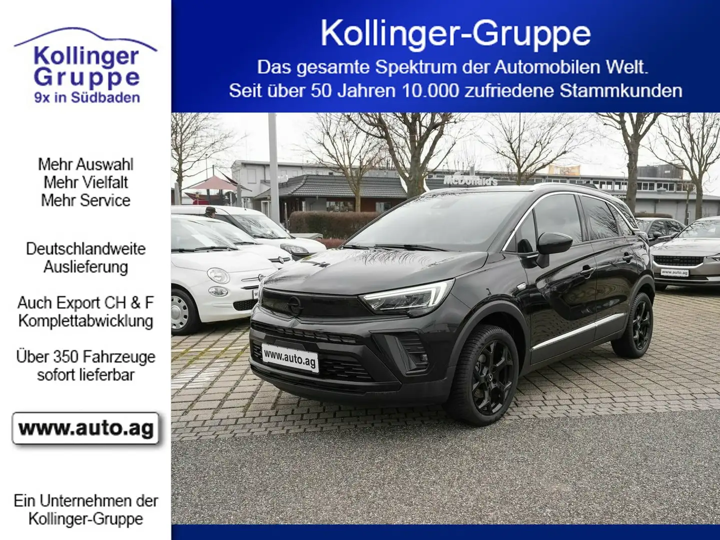 Opel Crossland X 1.2 ULTIMATE 4 PAKETE HUD AHK Noir - 1