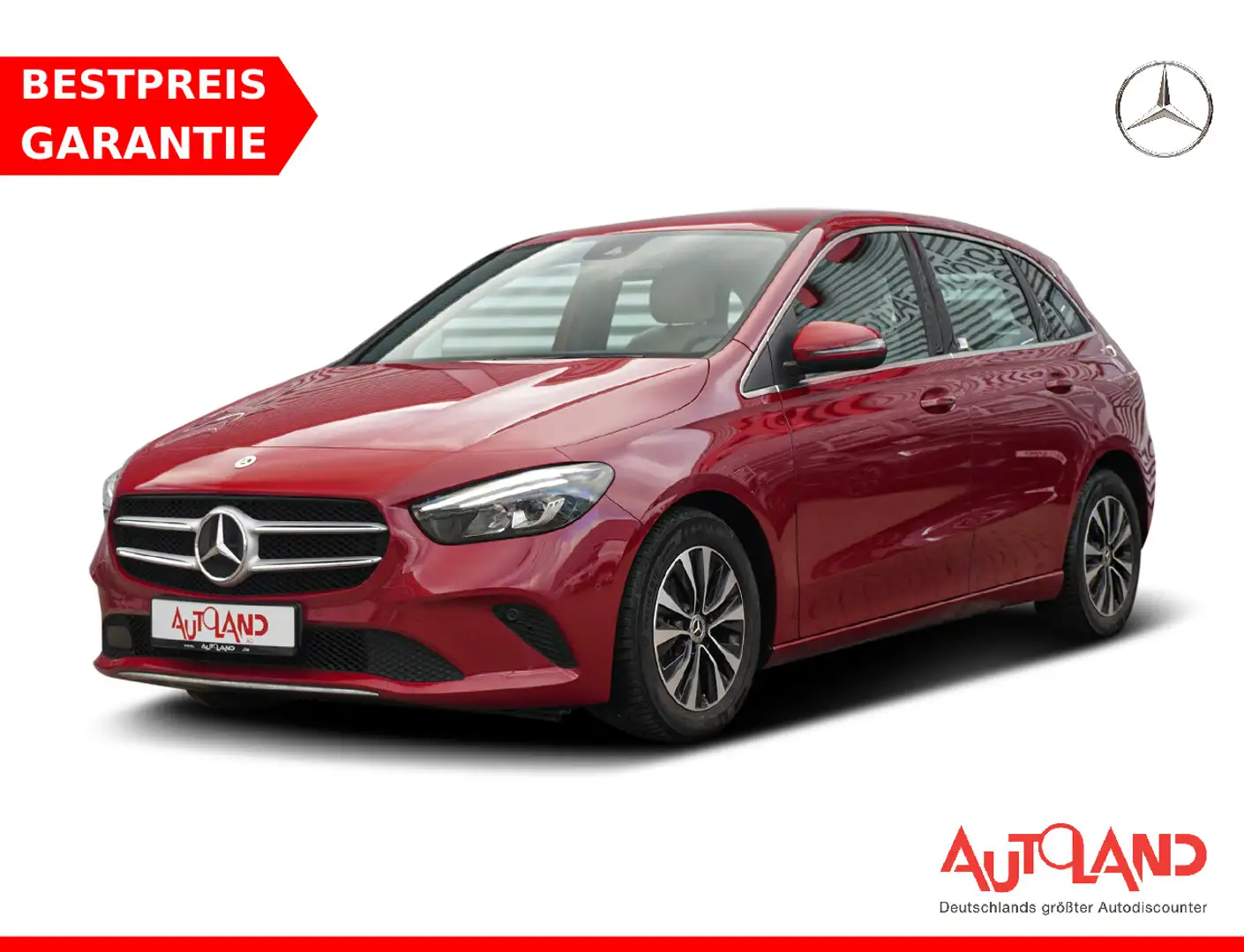 Mercedes-Benz B 150 B200 AMG Line LED Sitzheizung Klimaaut. Navi PDC Rot - 1