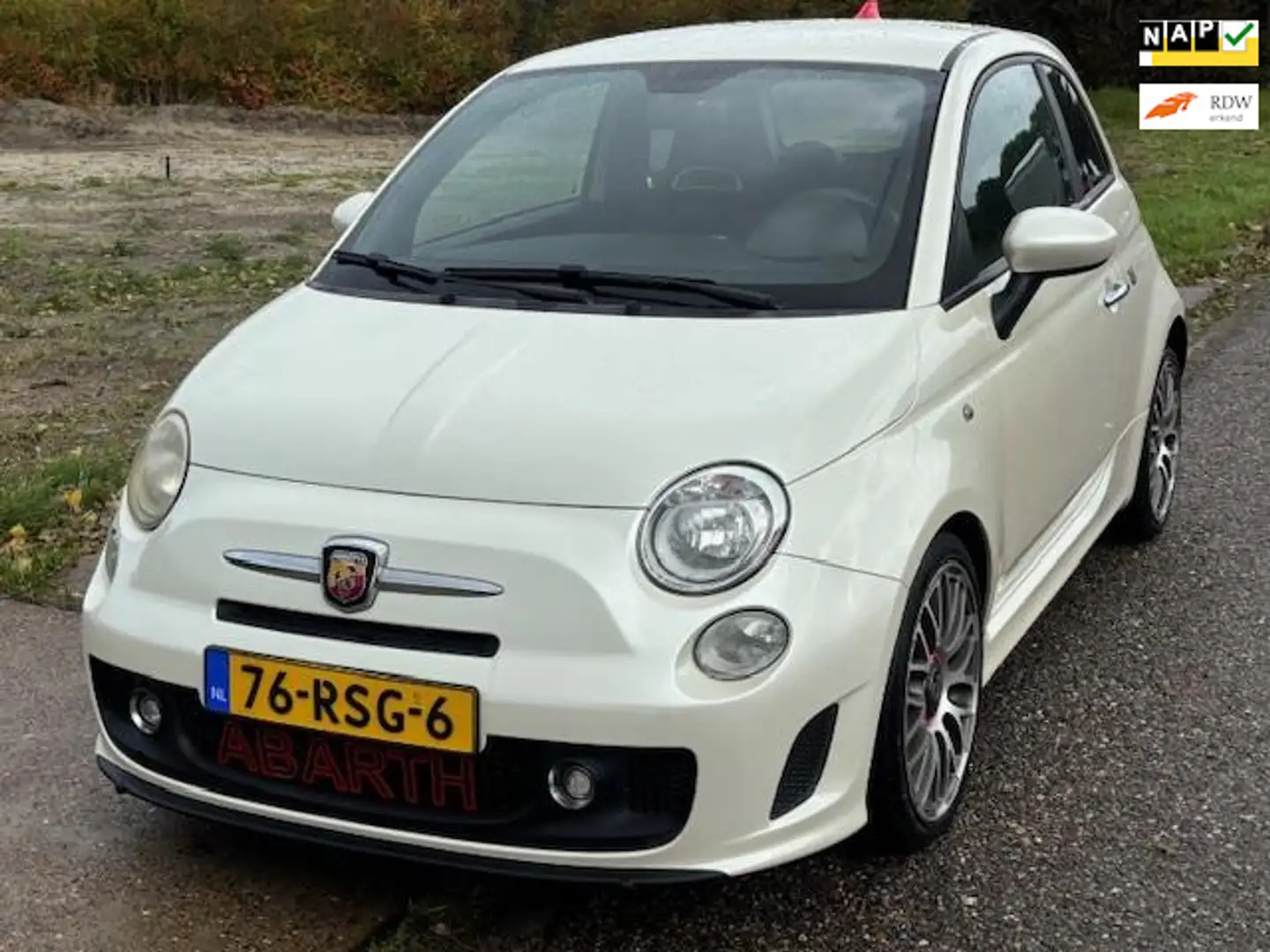 Fiat 500 Abarth 1.4-16V 135 PK! ECC Audio-CD/MP3 Electric pakket S Blanc - 1