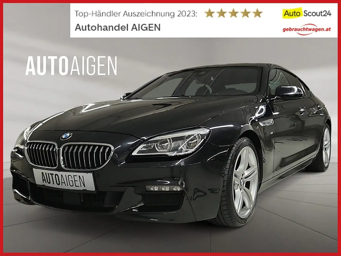 BMW 640 d xDrive Gran Coupé * M-PAKET * HEAD-UP * LED * Black - 1