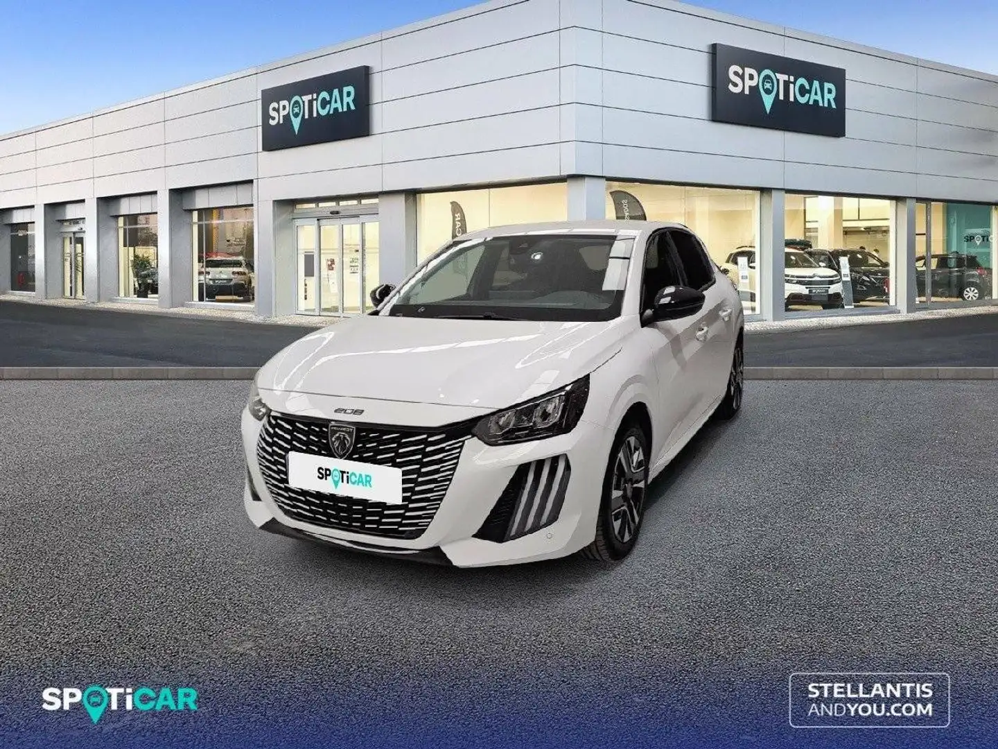 Peugeot 208 Gasolina 100 S&S 6 Vel. MAN Allure Wit - 1