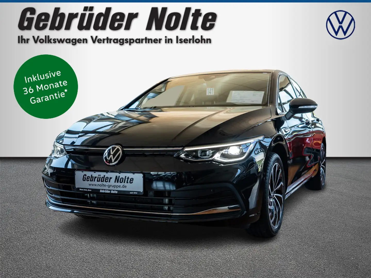 Volkswagen Golf VIII 1.5 TSI Style PDC SHZ NAVI ACC LED Noir - 1
