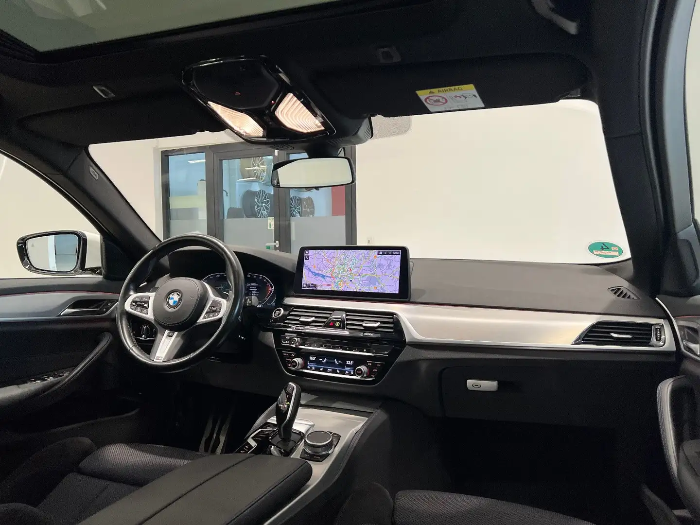 BMW 540 d|M-PAKET|HUD|360|PANO|COCKPIT|LASER|STANDHZ| Biały - 2