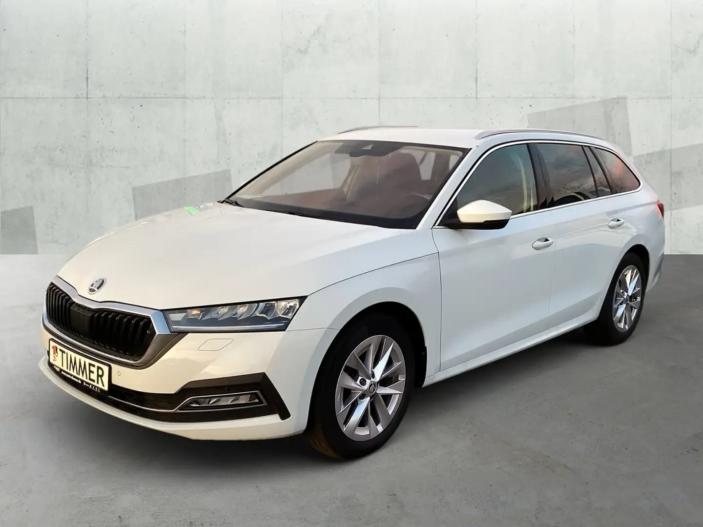 Skoda Octavia Combi 2.0 TDI DSG STYLE *AHK *HuD *LED *ACC *NAVI Blanc - 2