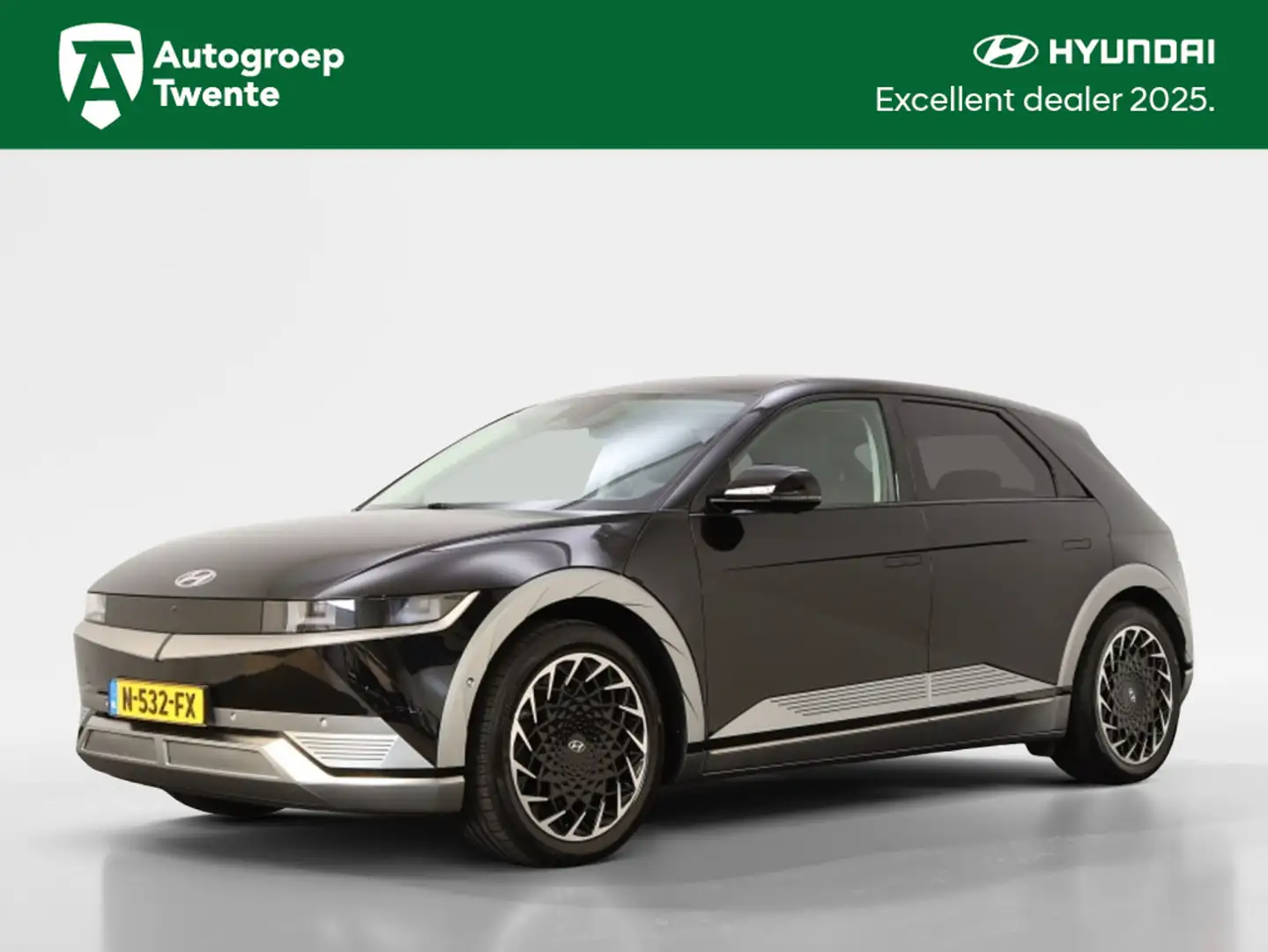 Hyundai IONIQ 5 Lounge 73kWh | Trekhaak | Leder | 360 Camera | Zwart - 1