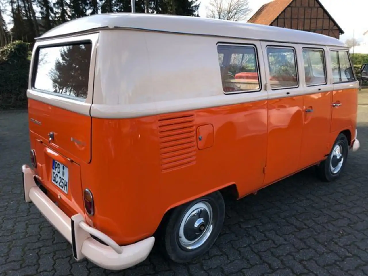 Volkswagen T1 Bus/Deutsche H-Zulassung/9 Sitze/VERZINKT !, foto 3