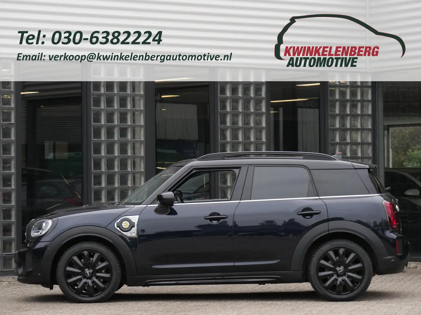 MINI Cooper SE Countryman PANORAMADAK/ LEER/ CAMERA/ ELEKT. KLEP/ SFEERVERLI Blauw - 1