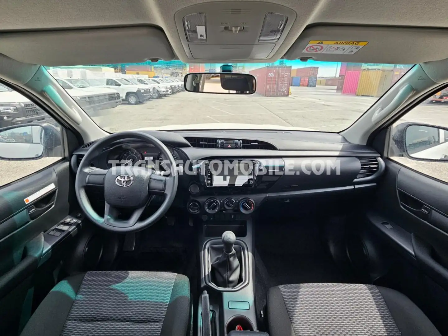 Toyota Hilux Pick-up double cabin Medium - EXPORT OUT EU TROPICAL VERSION - EXPORT OUT EU TROPICAL VERSION Blanc - 2