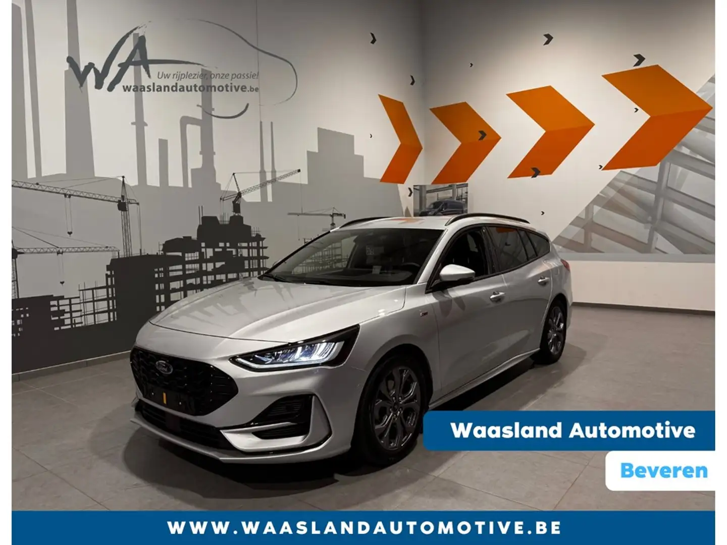 Ford Focus ST-Line - 1.0i EcoBoost 155pk MHEV - Automaat Zilver - 1