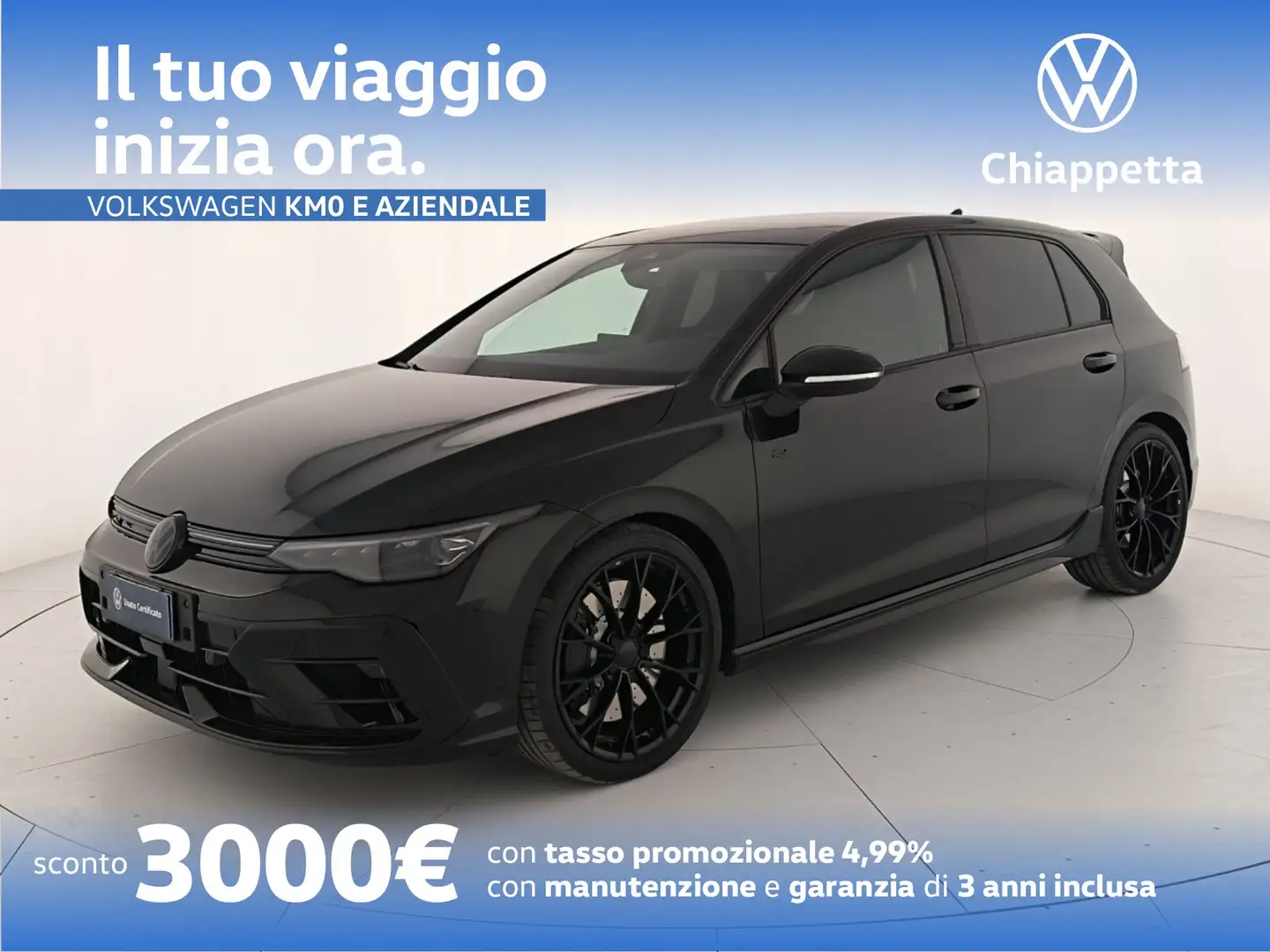 Volkswagen Golf R 2.0 tsi r black edition 4motion 333cv dsg Nero - 1