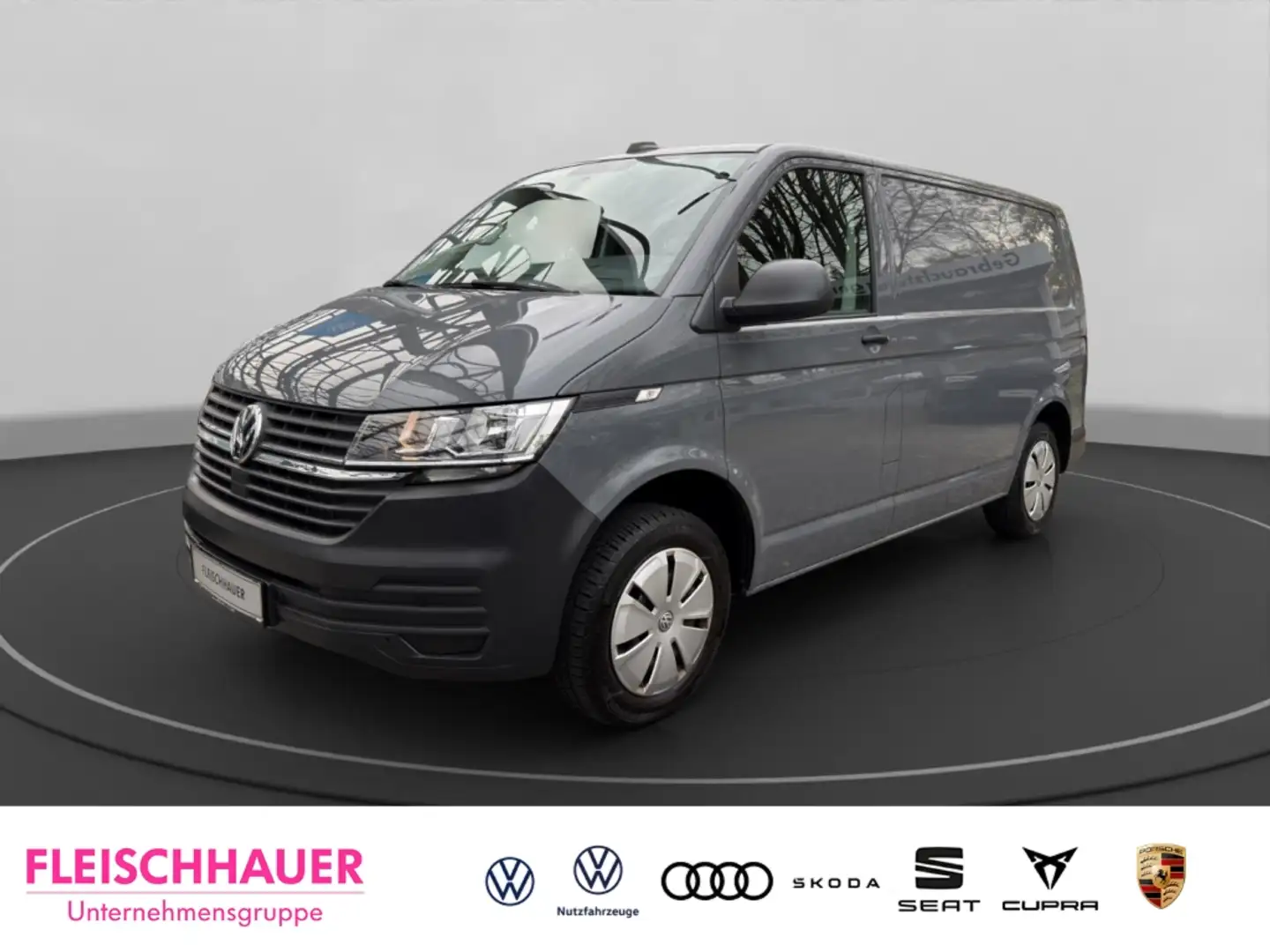 Volkswagen T6.1 Transporter 2.0 TDI StandHZG Navi Apple CarPlay Grau - 1