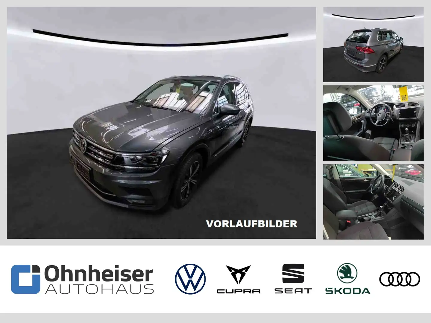Volkswagen Tiguan 2.0 TDI DSG Highline 4Motion AHK*Dynaudio*3 Grau - 1