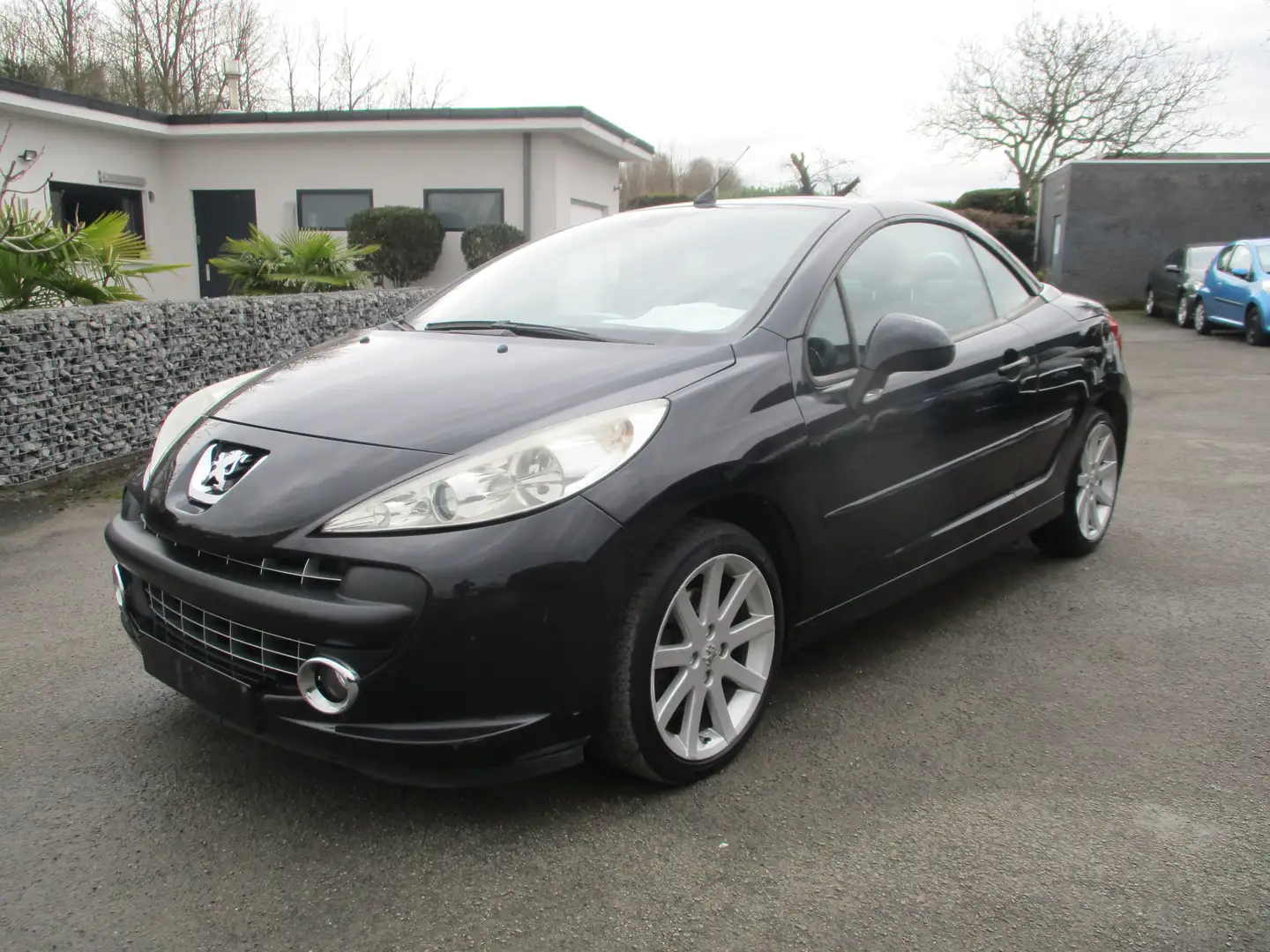 Peugeot 207 CC 1.6i 16v Roland Garros/Auto Airco/Leder/Gekeurd Noir - 1