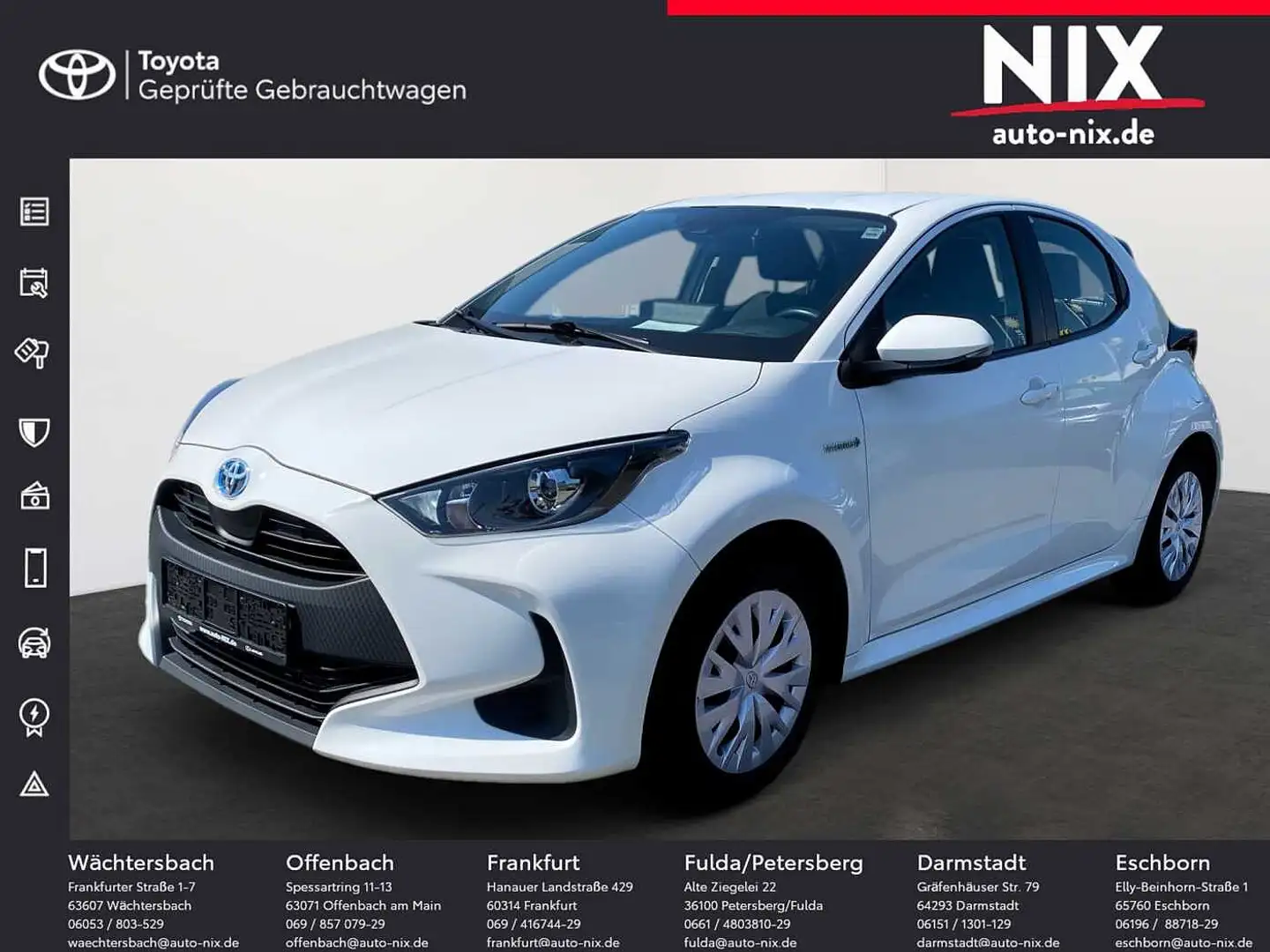 Toyota Yaris 1.5 Hybrid Business Edition KAMERA NAVI Blanco - 1