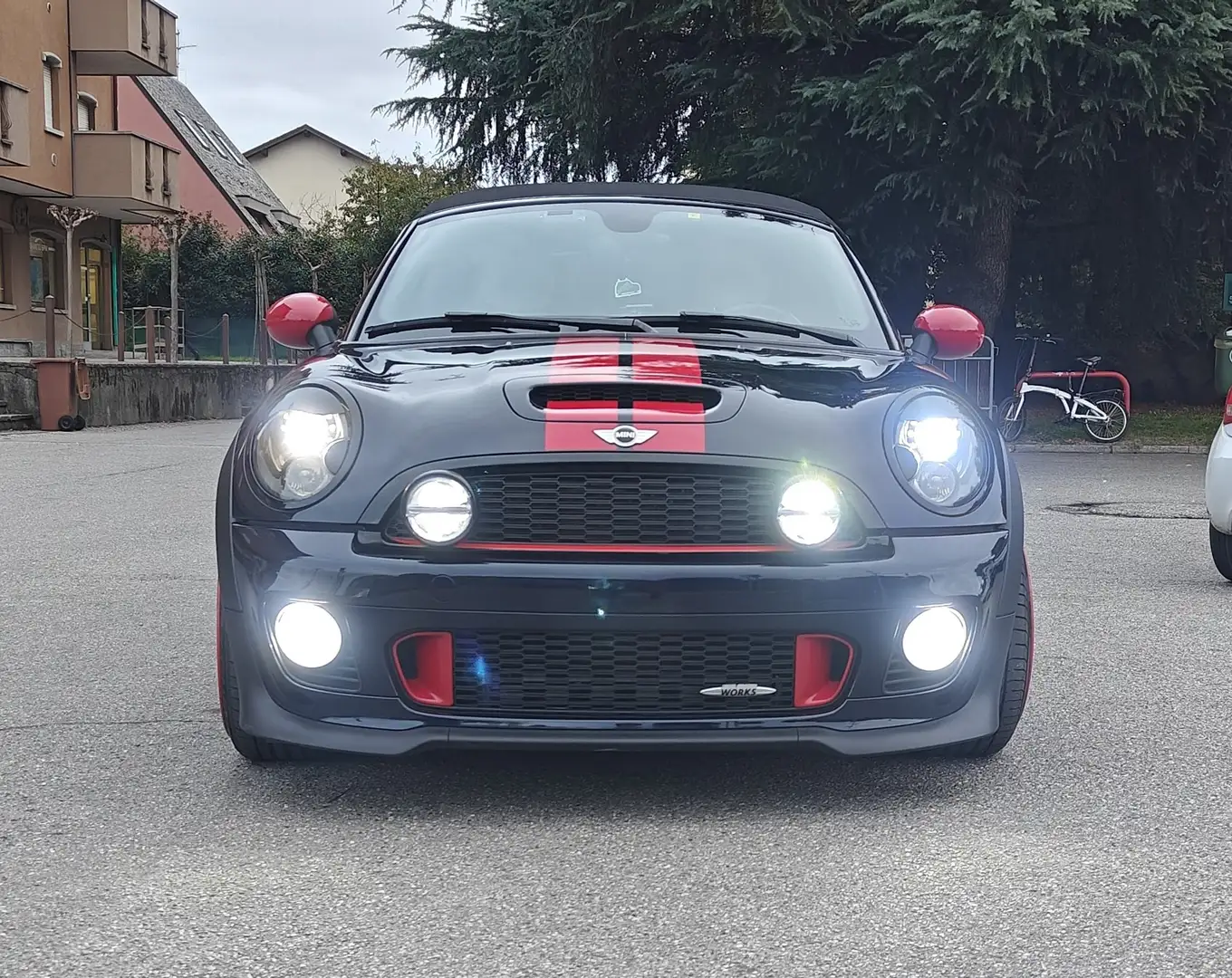 MINI John Cooper Works Roadster Mini Roadster R59 1.6 211cv Bleu - 1