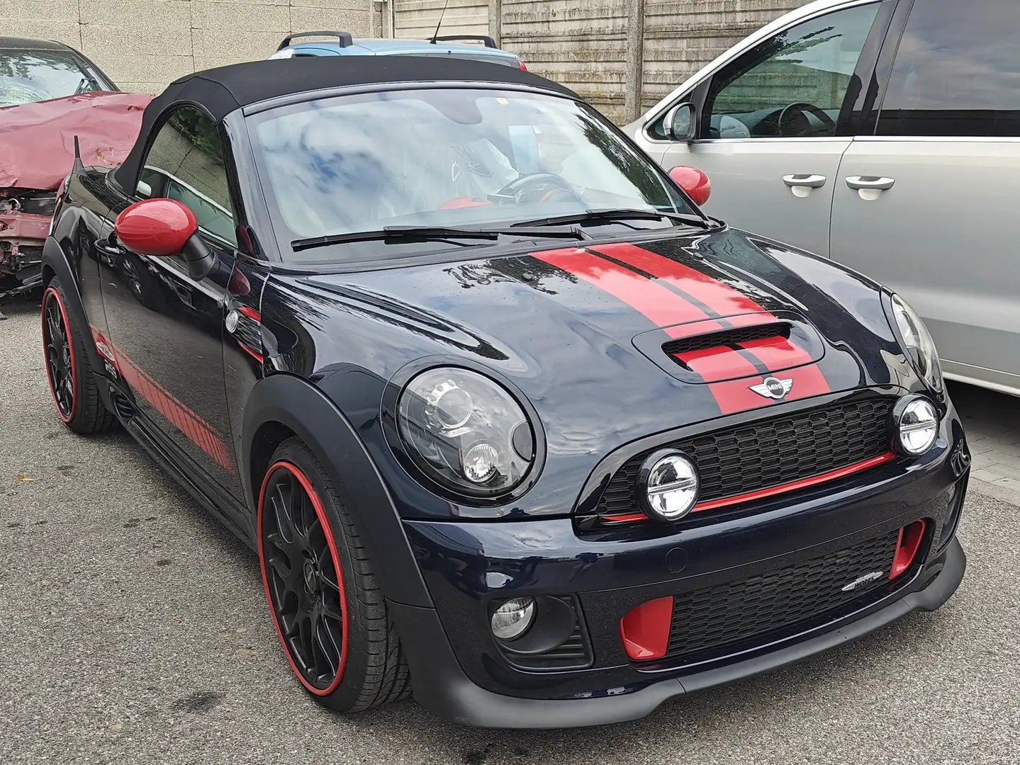 MINI John Cooper Works Roadster Mini Roadster R59 1.6 211cv Bleu - 2