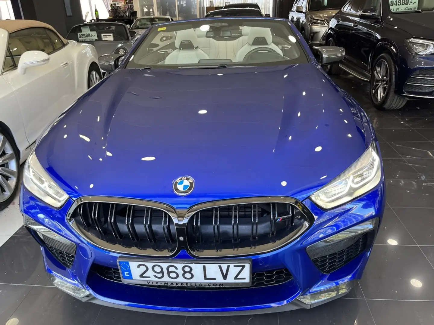 BMW M8 Competition Cabrio Bleu - 2